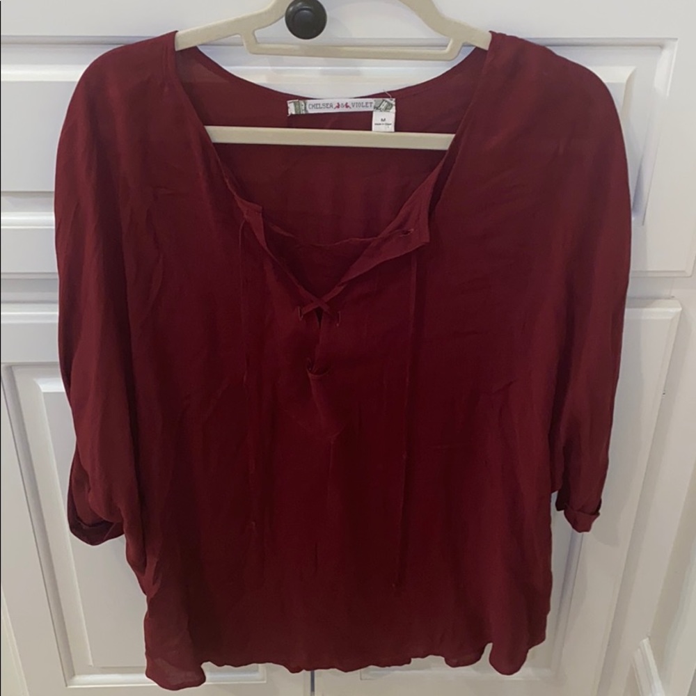 Never worn flowy blouse.